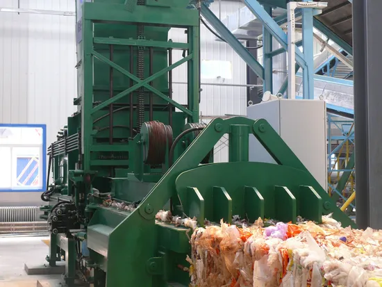 Waste Plastic Bottles Baling Press for Scrap Carton Cardboard Compress Machine